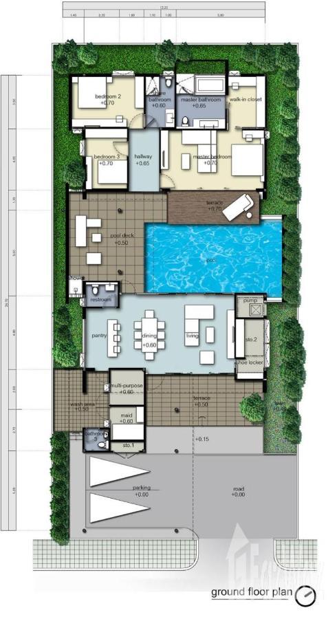 Movenpick Luxury Villa1Fl-Private Pool-Sha Certified ナ・ジョムティエン エクステリア 写真